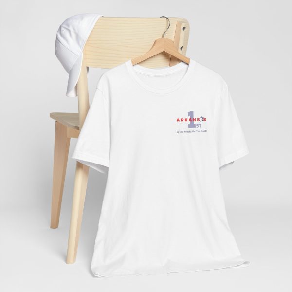 Make Elections Secure Again Grey - Bella Canvas 3001 - Unisex Short Sleeve Tee - Image 7