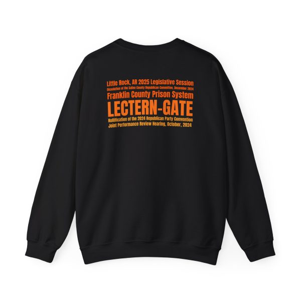 Kitty Barf Cartoon Cat - Unisex Heavy Blend™ Crewneck Sweatshirt Gildan 18000 - Image 7