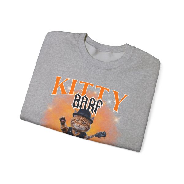 Kitty Barf Rock Real Cat - Unisex Heavy Blend™ Crewneck Sweatshirt Gildan 18000 - Image 23