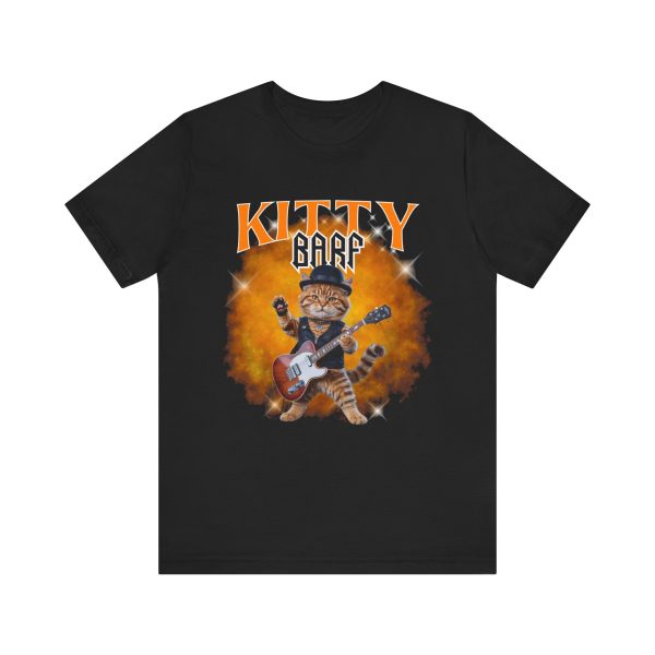 Kitty Barf Rock Real Cat - Bella Canvas 3001 - Unisex Short Sleeve Tee - Image 11