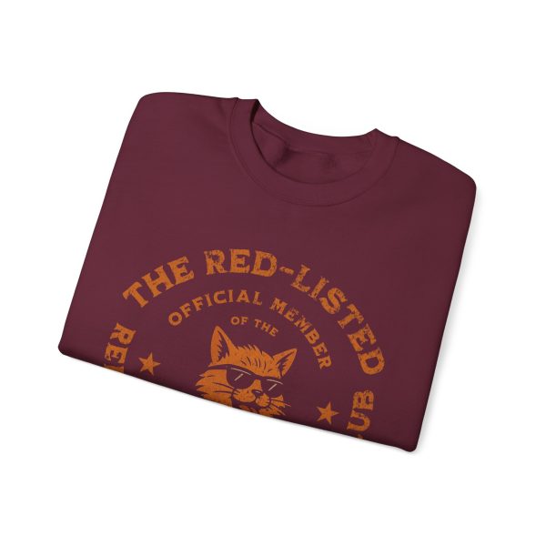 The Red-Listed Official Member of the Republicans Reject Club with Kitty Sweatshirt – Unisex Heavy Blend™ Crewneck Sweatshirt Gildan 18000 - Image 6