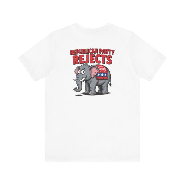 Republican Party Rejects Elephant - Bella Canvas 3001 - Unisex Short Sleeve Tee - Image 13