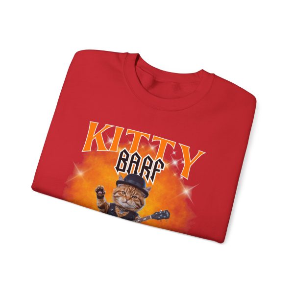 Kitty Barf Rock Real Cat - Unisex Heavy Blend™ Crewneck Sweatshirt Gildan 18000 - Image 19