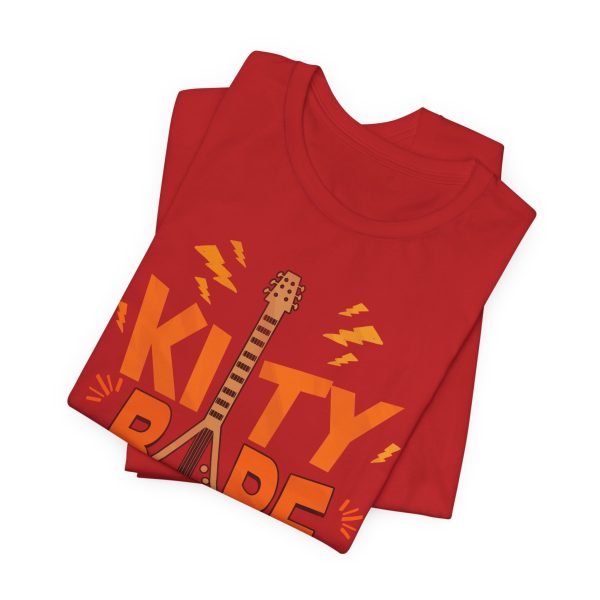 Kitty Barf Cartoon Cat - Bella Canvas 3001 - Unisex Short Sleeve Tee - Image 24