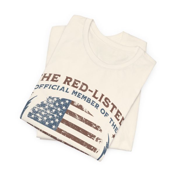 The Red Listed Official Member of The Republican Rejects Club – Bella Canvas 3001 – Unisex Short Sleeve Tee - Image 13