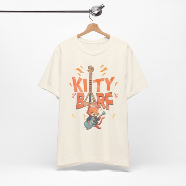 Kitty Barf Cartoon Cat - Bella Canvas 3001 - Unisex Short Sleeve Tee - Image 13