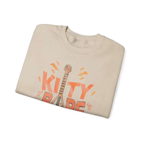 Kitty Barf Cartoon Cat - Unisex Heavy Blend™ Crewneck Sweatshirt Gildan 18000 - Image 10