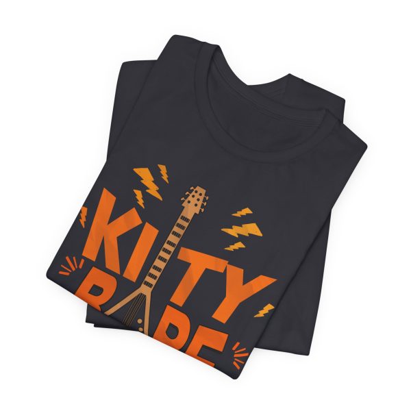 Kitty Barf Cartoon Cat - Bella Canvas 3001 - Unisex Short Sleeve Tee - Image 18