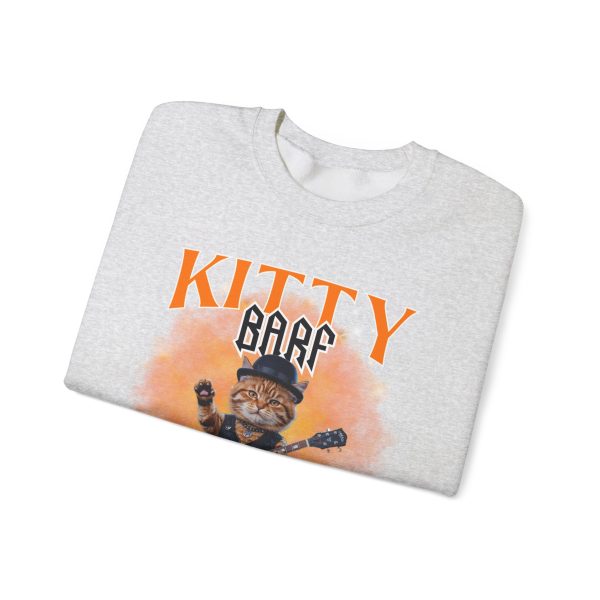 Kitty Barf Rock Real Cat - Unisex Heavy Blend™ Crewneck Sweatshirt Gildan 18000 - Image 21