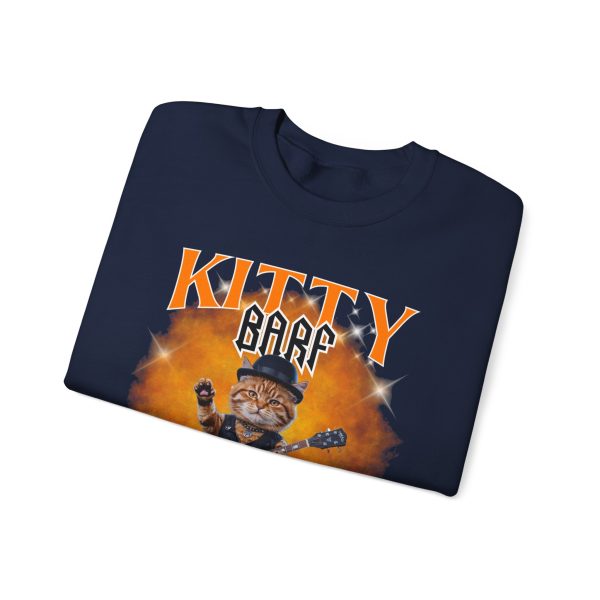 Kitty Barf Rock Real Cat - Unisex Heavy Blend™ Crewneck Sweatshirt Gildan 18000 - Image 18