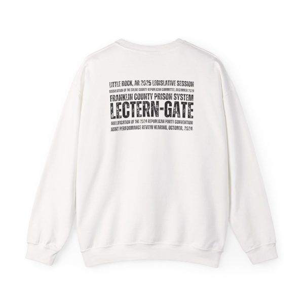 Kitty Barf Grey Guitar - Unisex Heavy Blend™ Crewneck Sweatshirt Gildan 18000 - Image 4