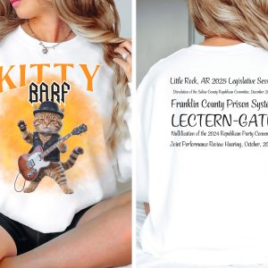 Kitty Barf Rock Real Cat - Unisex Heavy Blend™ Crewneck Sweatshirt Gildan 18000