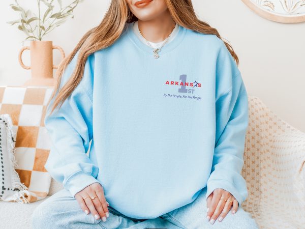Republican Party Rejects with Flag Black - Unisex Heavy Blend™ Crewneck Sweatshirt Gildan 18000 - Image 16
