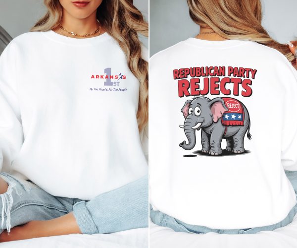 Republican Party Rejects Elephant - Unisex Heavy Blend™ Crewneck Sweatshirt Gildan 18000