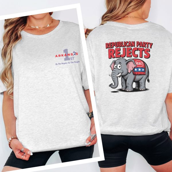 Republican Party Rejects Elephant - Bella Canvas 3001 - Unisex Short Sleeve Tee - Image 11