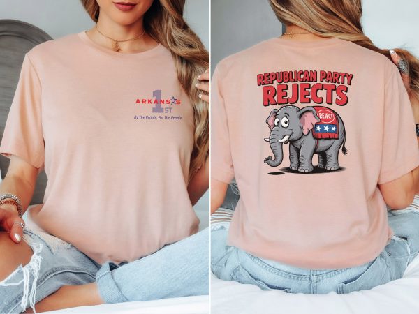 Republican Party Rejects Elephant - Bella Canvas 3001 - Unisex Short Sleeve Tee - Image 7