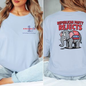 Republican Party Rejects Elephant - Bella Canvas 3001 - Unisex Short Sleeve Tee