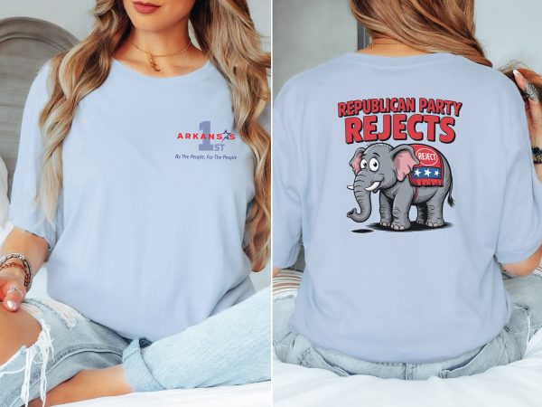 Republican Party Rejects Elephant - Bella Canvas 3001 - Unisex Short Sleeve Tee