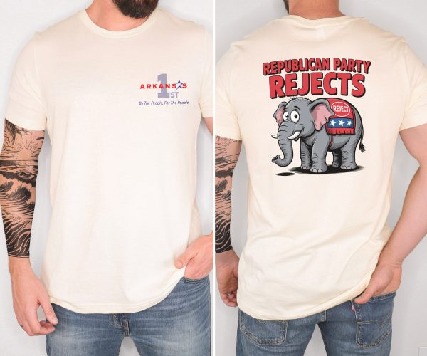 Republican Party Rejects Elephant - Bella Canvas 3001 - Unisex Short Sleeve Tee - Image 6