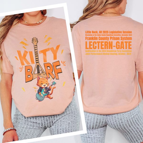 Kitty Barf Cartoon Cat - Bella Canvas 3001 - Unisex Short Sleeve Tee - Image 15