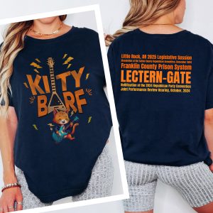 Kitty Barf Cartoon Cat - Bella Canvas 3001 - Unisex Short Sleeve Tee