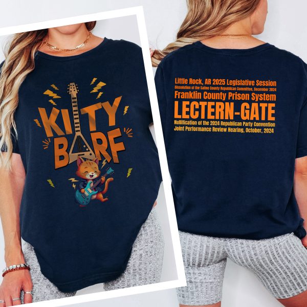 Kitty Barf Cartoon Cat - Bella Canvas 3001 - Unisex Short Sleeve Tee