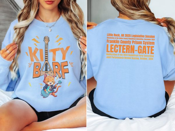 Kitty Barf Cartoon Cat - Unisex Heavy Blend™ Crewneck Sweatshirt Gildan 18000 - Image 15