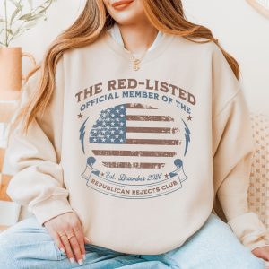 The Red-Listed Official Member of the Republicans Reject Club Sweatshirt – Unisex Heavy Blend™ Crewneck Sweatshirt Gildan 18000