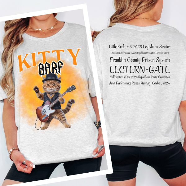 Kitty Barf Rock Real Cat - Bella Canvas 3001 - Unisex Short Sleeve Tee - Image 7