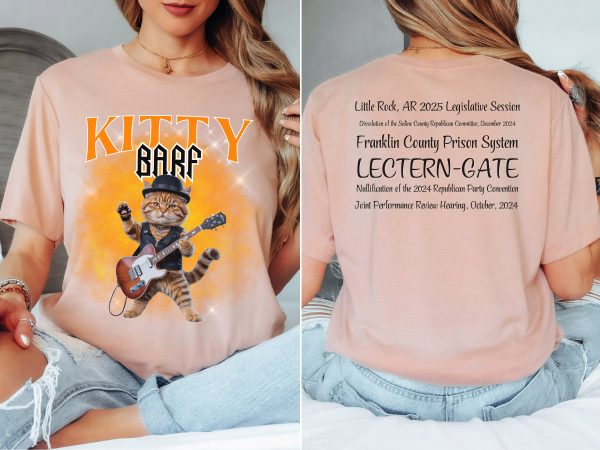 Kitty Barf Rock Real Cat - Bella Canvas 3001 - Unisex Short Sleeve Tee - Image 16