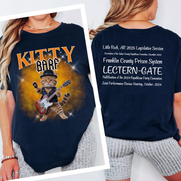 Kitty Barf Rock Real Cat - Bella Canvas 3001 - Unisex Short Sleeve Tee