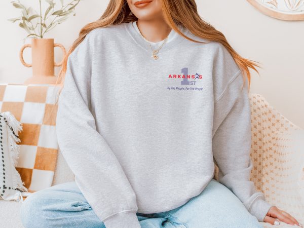 Make Elections Secure Again Black - Unisex Heavy Blend™ Crewneck Sweatshirt Gildan 18000 - Image 7