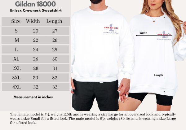 Make Elections Secure Again Black - Unisex Heavy Blend™ Crewneck Sweatshirt Gildan 18000 - Image 17