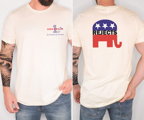 Official Elephant Rejects - Bella Canvas 3001 - Unisex Short Sleeve Tee - Image 11