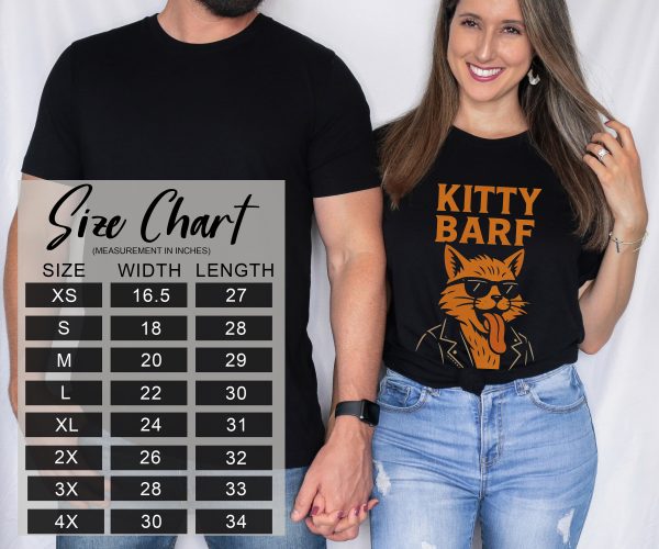 Kitty Barf Leather Jacket and Glasses - Bella Canvas 3001 - Unisex Short Sleeve Tee - Image 12