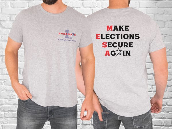 Make Elections Secure Again Black - Bella Canvas 3001 - Unisex Short Sleeve Tee - Image 17