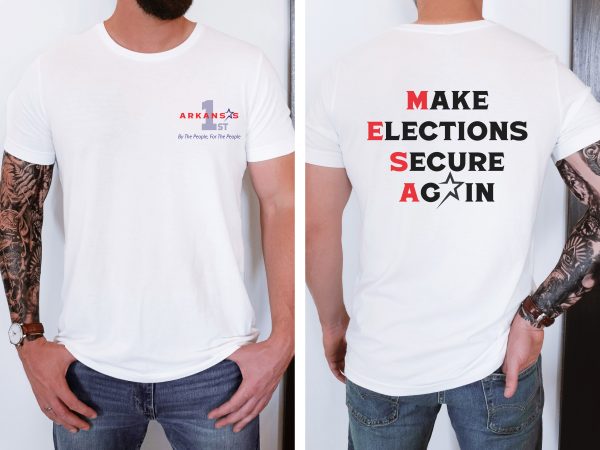 Make Elections Secure Again Black - Bella Canvas 3001 - Unisex Short Sleeve Tee - Image 6