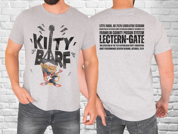 Kitty Barf Grey Guitar - Bella Canvas 3001 - Unisex Short Sleeve Tee - Image 21