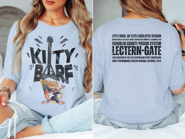 Kitty Barf Grey Guitar - Bella Canvas 3001 - Unisex Short Sleeve Tee - Image 18