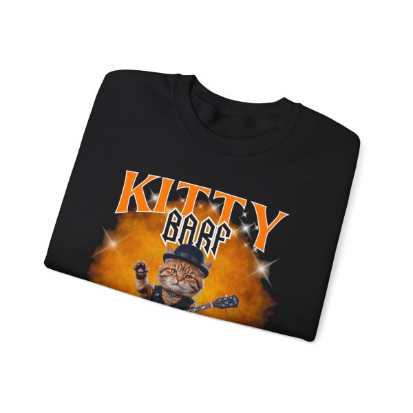 Kitty Barf Rock Real Cat - Unisex Heavy Blend™ Crewneck Sweatshirt Gildan 18000 - Image 25