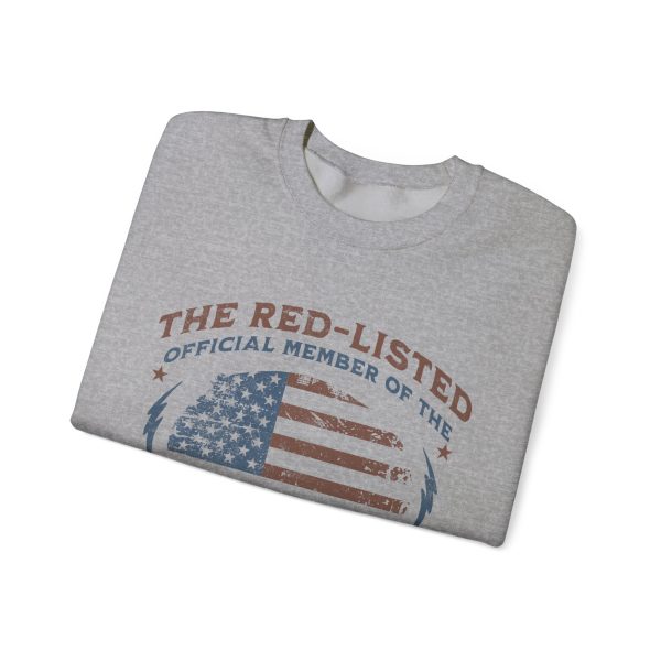 The Red-Listed Official Member of the Republicans Reject Club Sweatshirt – Unisex Heavy Blend™ Crewneck Sweatshirt Gildan 18000 - Image 8