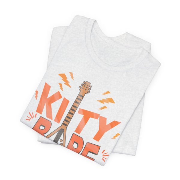 Kitty Barf Cartoon Cat - Bella Canvas 3001 - Unisex Short Sleeve Tee - Image 7