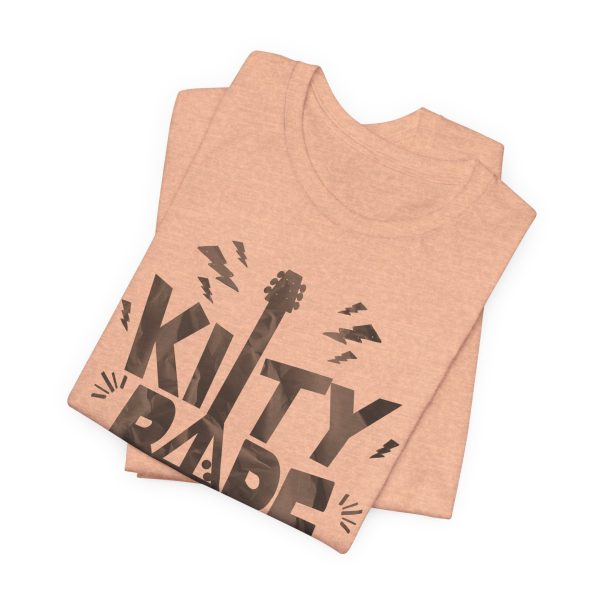 Kitty Barf Grey Guitar - Bella Canvas 3001 - Unisex Short Sleeve Tee - Image 17