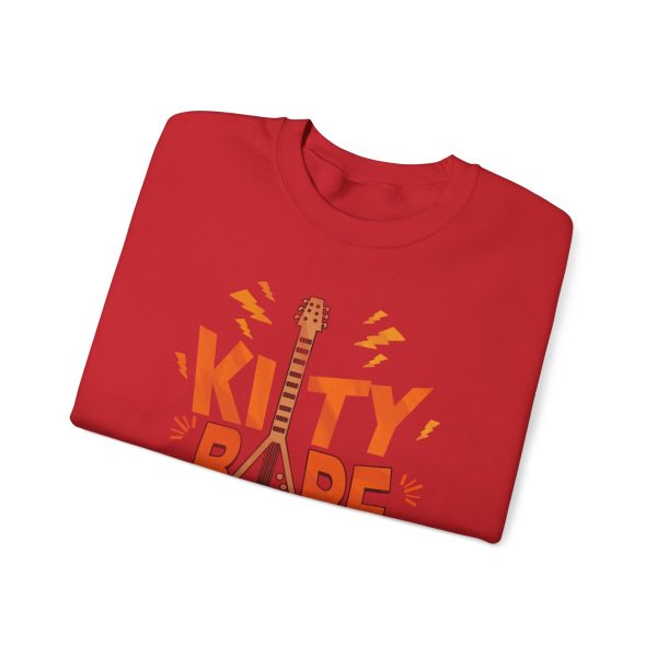 Kitty Barf Cartoon Cat - Unisex Heavy Blend™ Crewneck Sweatshirt Gildan 18000 - Image 20