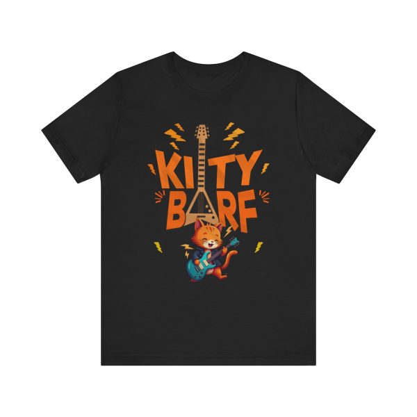 Kitty Barf Cartoon Cat - Bella Canvas 3001 - Unisex Short Sleeve Tee - Image 10