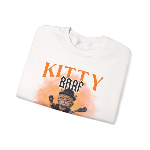 Kitty Barf Rock Real Cat - Unisex Heavy Blend™ Crewneck Sweatshirt Gildan 18000 - Image 17