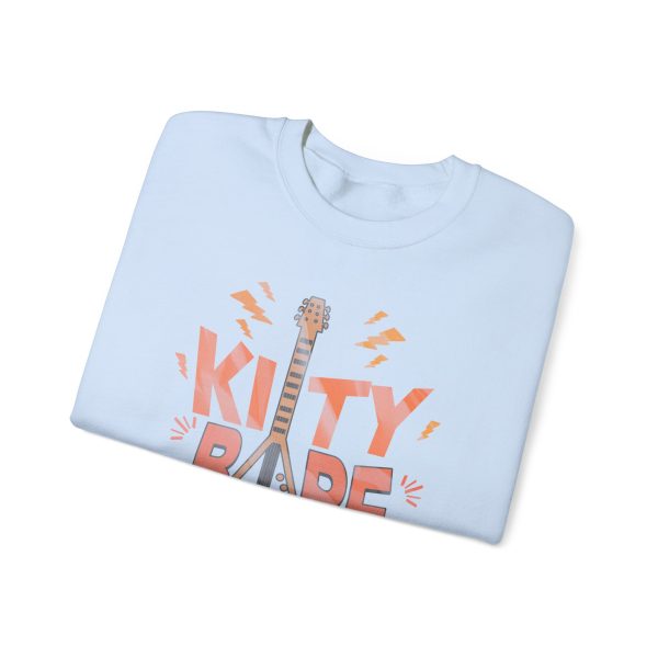 Kitty Barf Cartoon Cat - Unisex Heavy Blend™ Crewneck Sweatshirt Gildan 18000 - Image 16