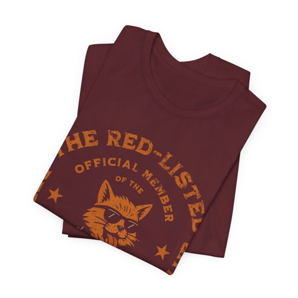 The Red Listed Official Member of The Republican Rejects Club with Kitty – Bella Canvas 3001 – Unisex Short Sleeve Tee - Image 17