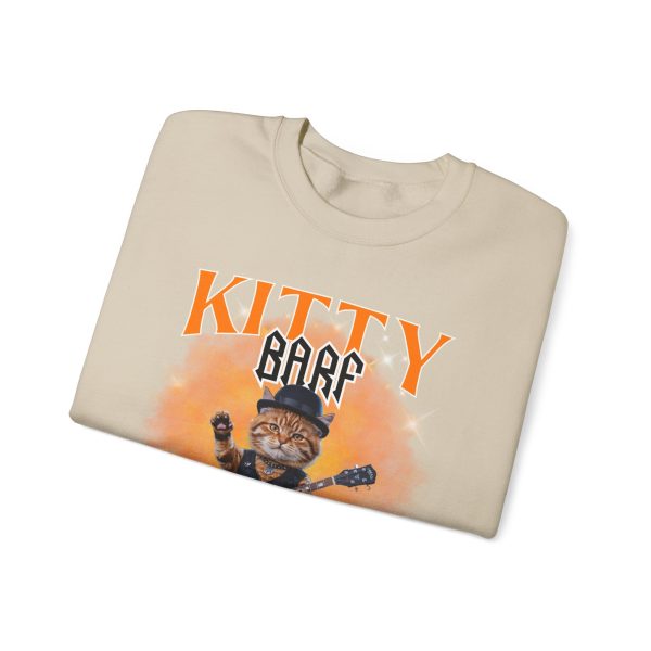 Kitty Barf Rock Real Cat - Unisex Heavy Blend™ Crewneck Sweatshirt Gildan 18000 - Image 20