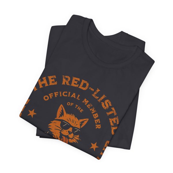 The Red Listed Official Member of The Republican Rejects Club with Kitty – Bella Canvas 3001 – Unisex Short Sleeve Tee - Image 8